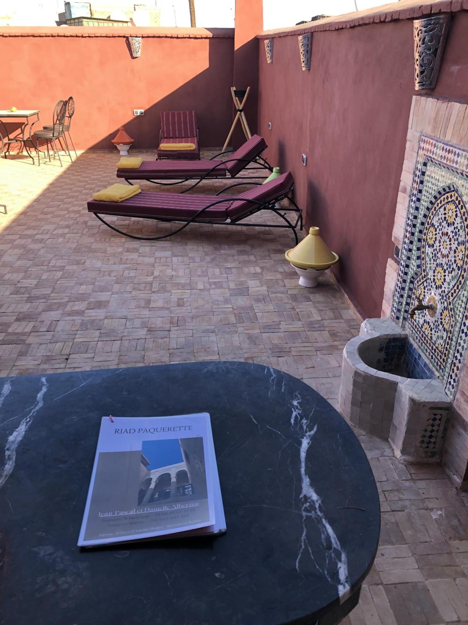 Riad Paquerette Marrakesh Bagian luar foto