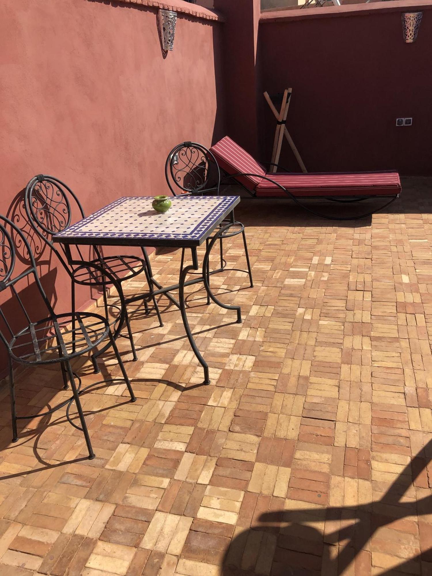 Riad Paquerette Marrakesh Bagian luar foto