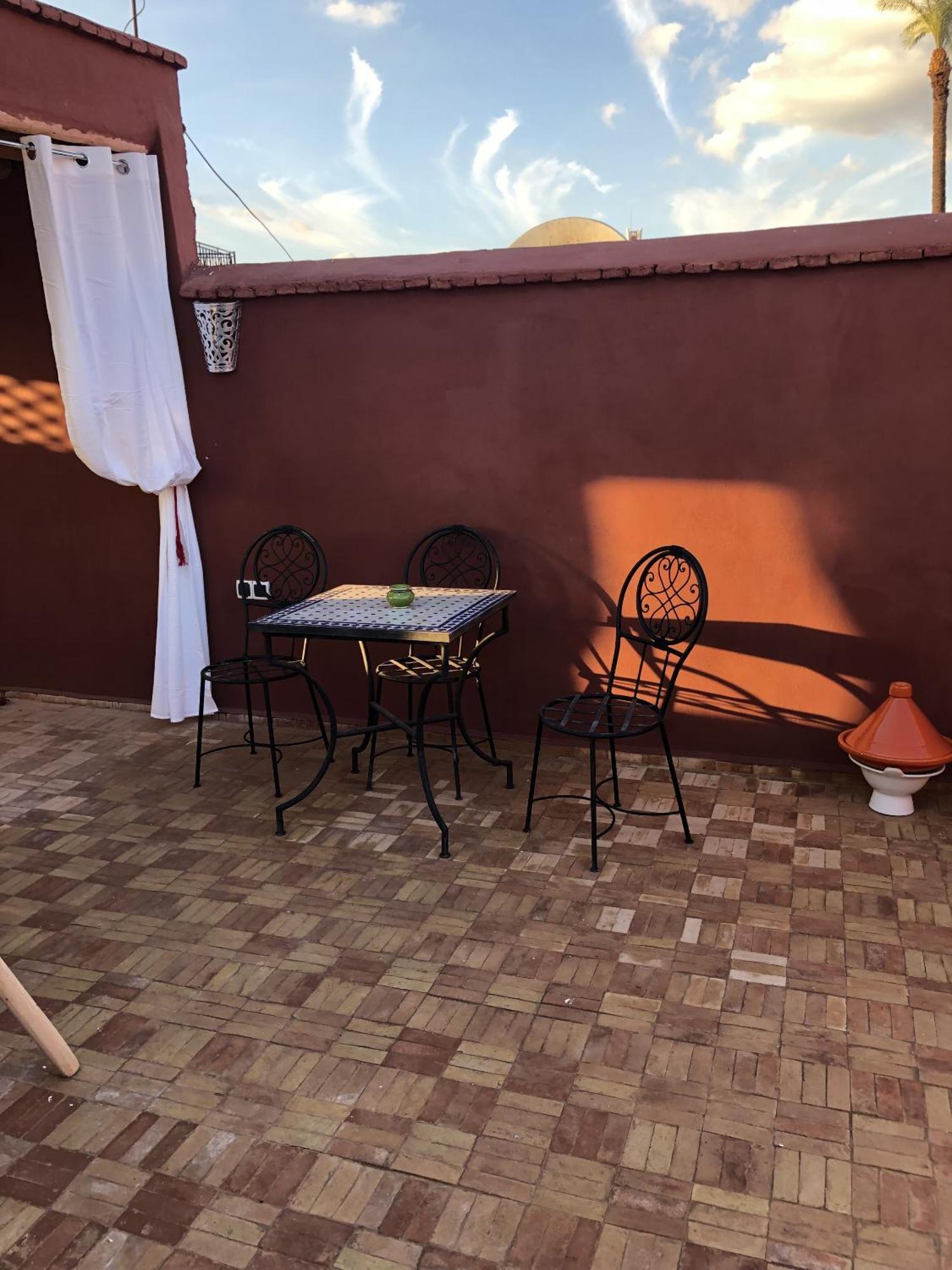 Riad Paquerette Marrakesh Bagian luar foto