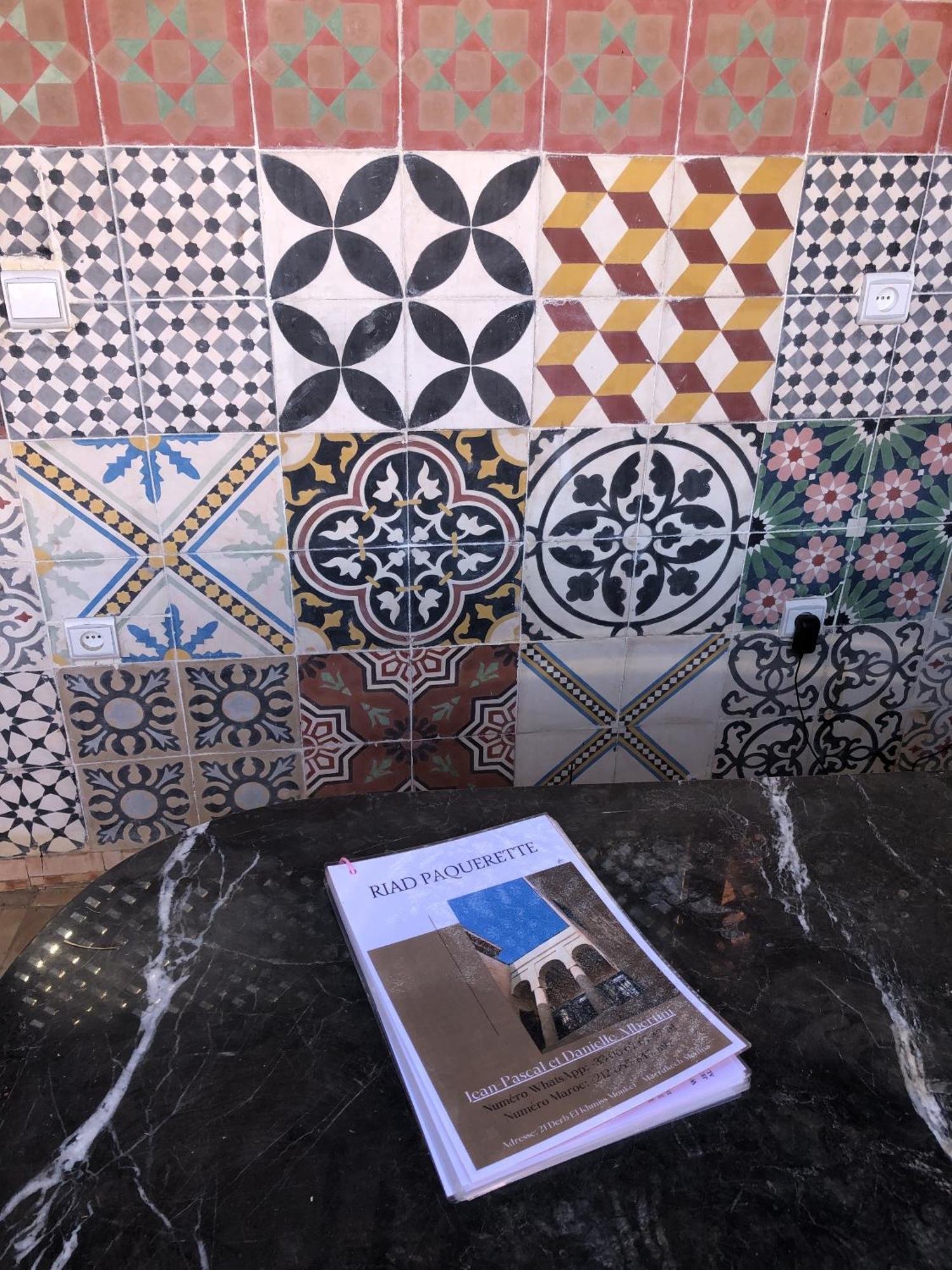 Riad Paquerette Marrakesh Bagian luar foto