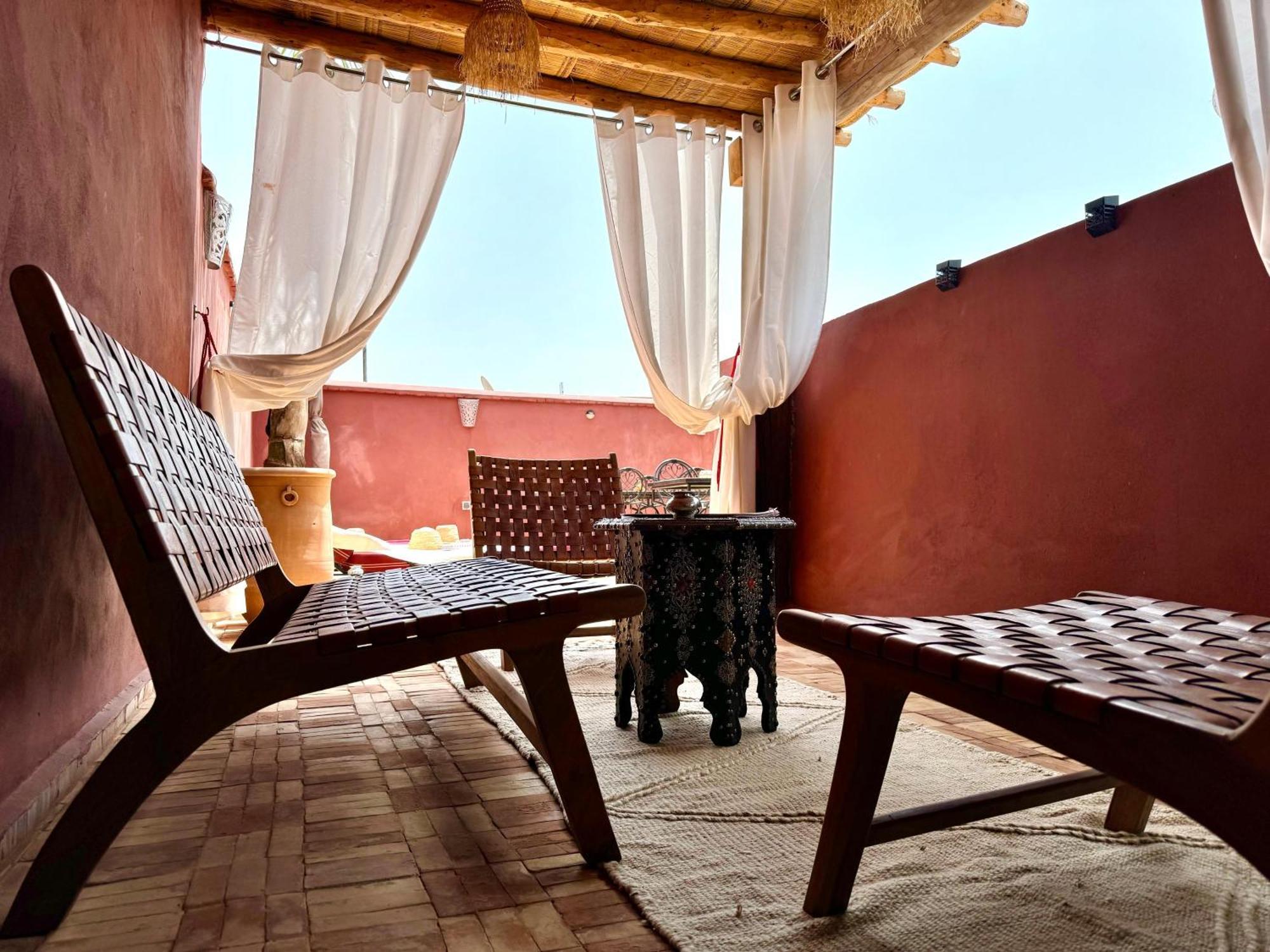 Riad Paquerette Marrakesh Bagian luar foto