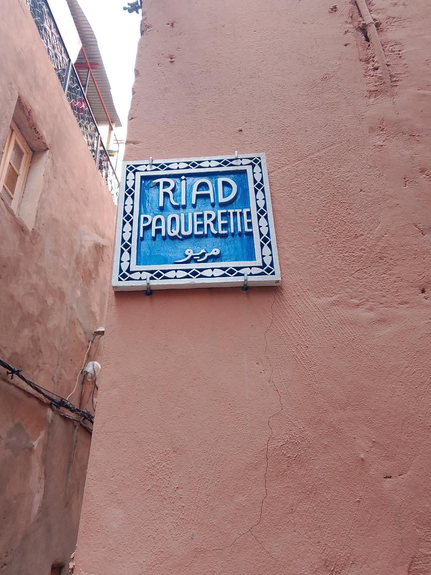 Riad Paquerette Marrakesh Bagian luar foto